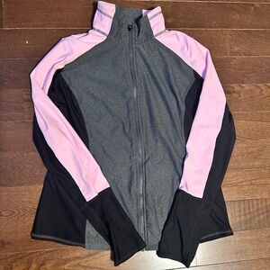 Xersion L Zip-Front Athletic Jacket